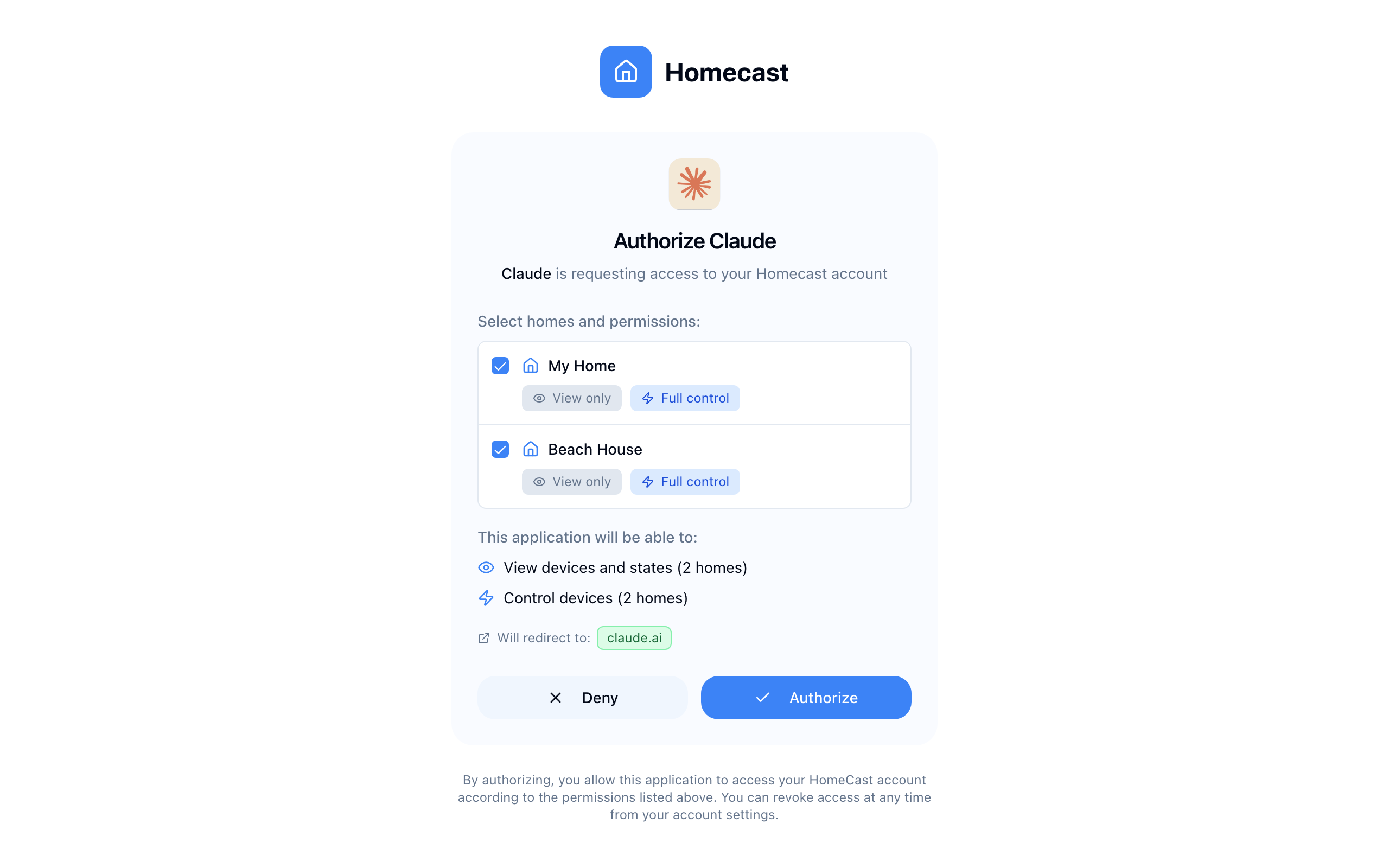OAuth consent screen